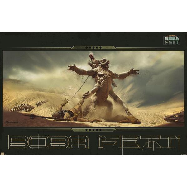 Trends International Star Wars: The Book of Boba F...