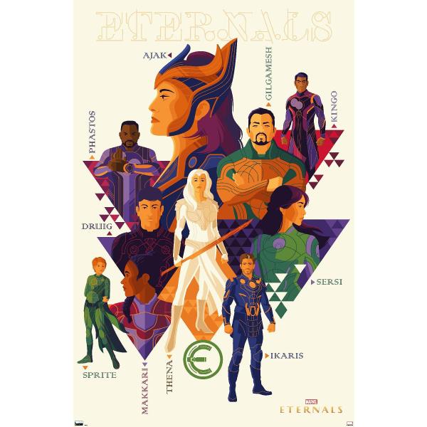 Trends International Marvel Eternals - Minimalist ...