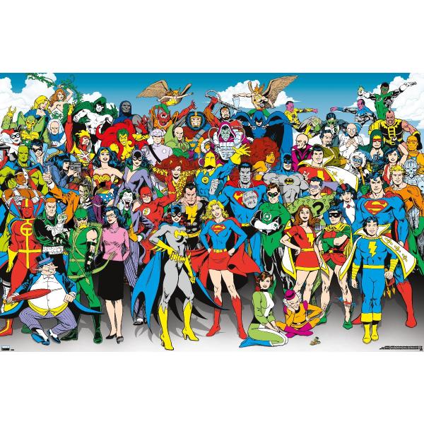 Trends International DC Comics The Lineup Wall Pos...