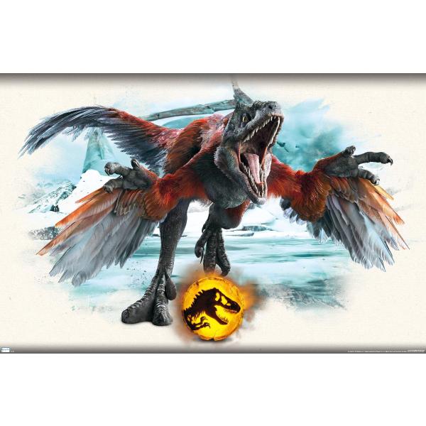 Jurassic World: Dominion - Pyroraptor Focal Wall P...