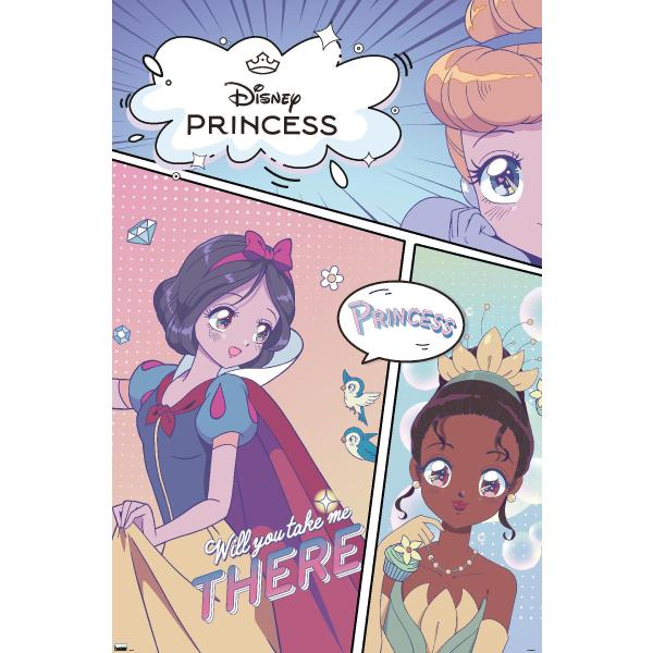 Trends International Disney Princess: Manga - Face...