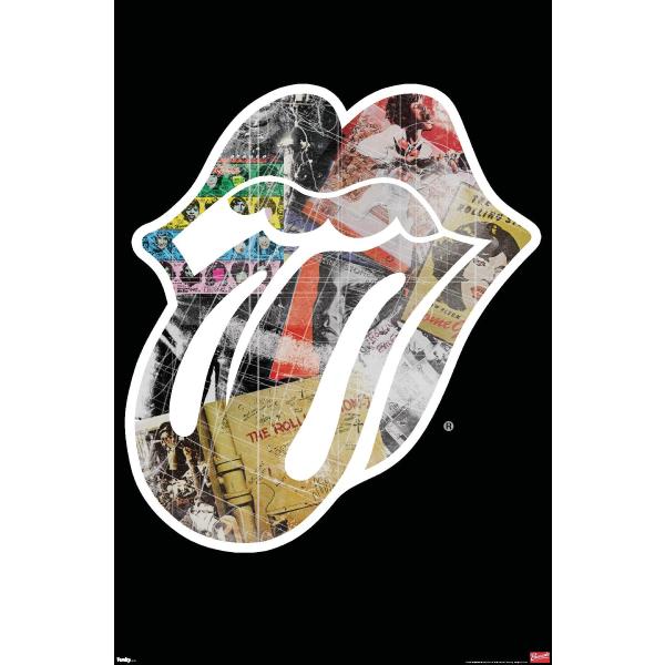 Rolling Stones - Logo Wall Poster, 19L" x 13W", Pr...