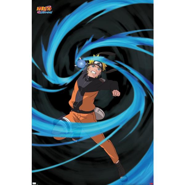 Naruto Shippuden - Naruto Uzumaki Wall Poster, 19L...
