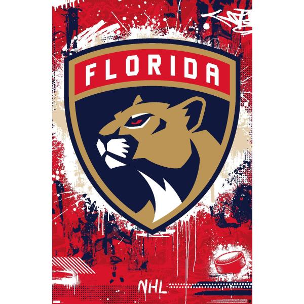 NHL Florida Panthers - Maximalist Logo 23 Wall Pos...
