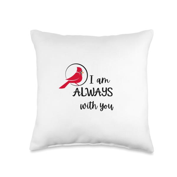 I Am Always With You Throw Pillow