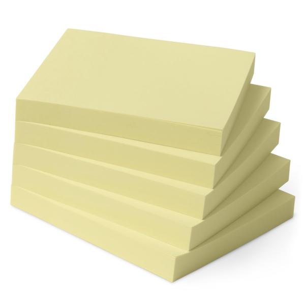 Amazonベーシック 付箋 ふせん 正方形 強粘着 約75×75mm 100枚×5パッド (合計5...