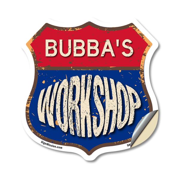 Bubba's Workshop 18 inch X 18 inch Shield Shaped H...