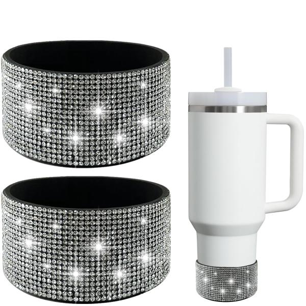 2PCS Diamond Glitter Silicone Boot for Stanley Cup...