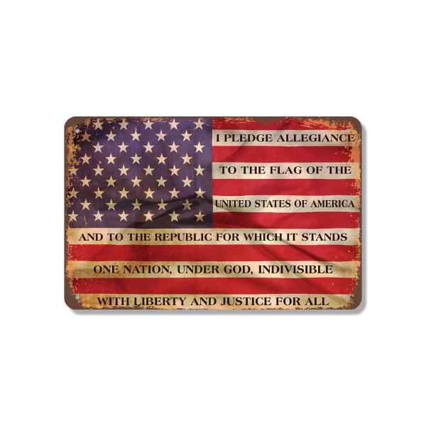 I Pledge Allegiance to the Flag 18 Inch x 24 Inch ...