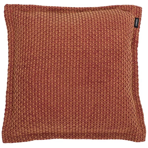SAFAVIEH Demi, 18 X 18, Rust, Cotton Throw Pillow