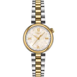 [ティソ] 腕時計 TISSOT ディザイア T1520102211801 レディース ホワイト マザー・オブ・パール文字盤