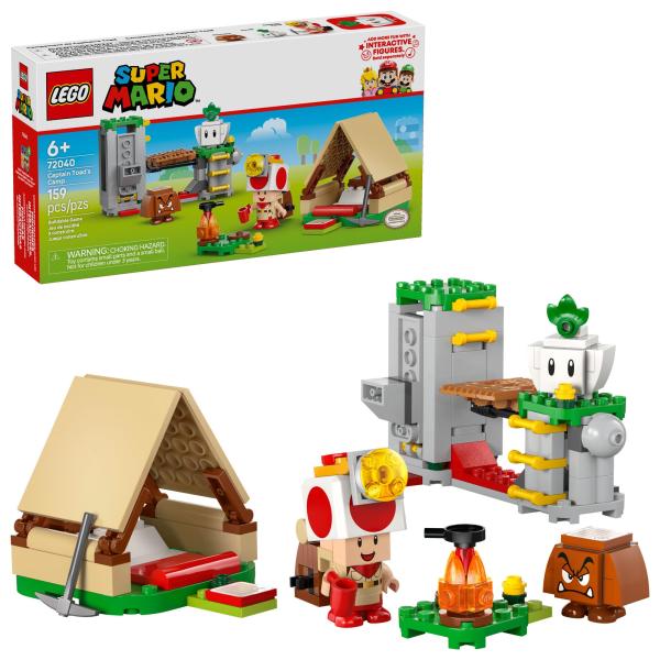 LEGO Super Mario Captain Toad's Camp Building Toy ...