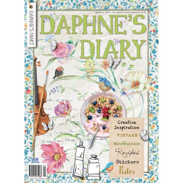 Daphne's Diary マガジン #4 2025（英語版） クリエイティブクラフトワークブック...