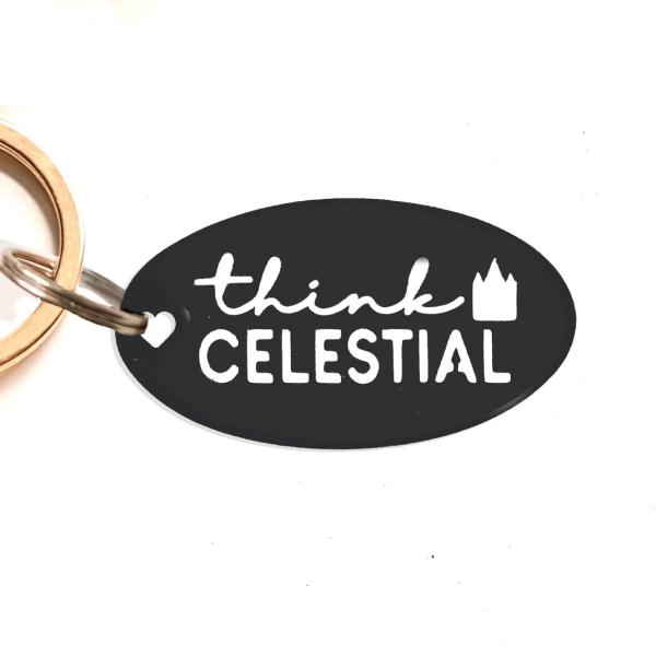 Think Celestial Plaque - Christian Decor Jesus Chr...
