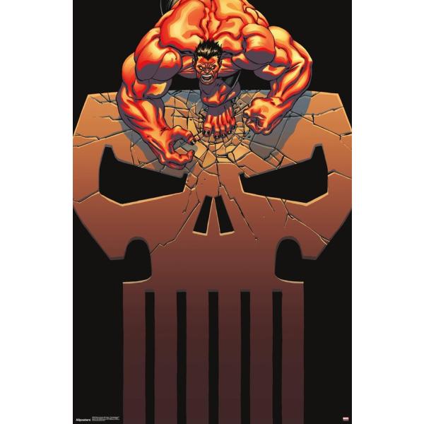 Trends International Marvel Comics Red Hulk - Thun...