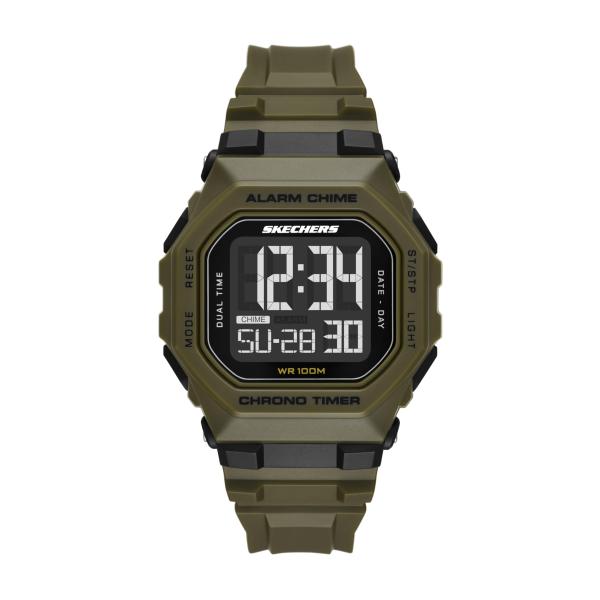 Skechers Men's Whitfield Digital Green Watch
