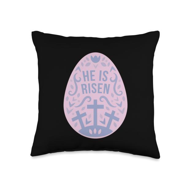 He is Risen Easter Egg - Jesus Christ Resurrection...