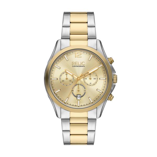 RELIC Men's Logan Chronograph Two-Tone Alloy Watch...
