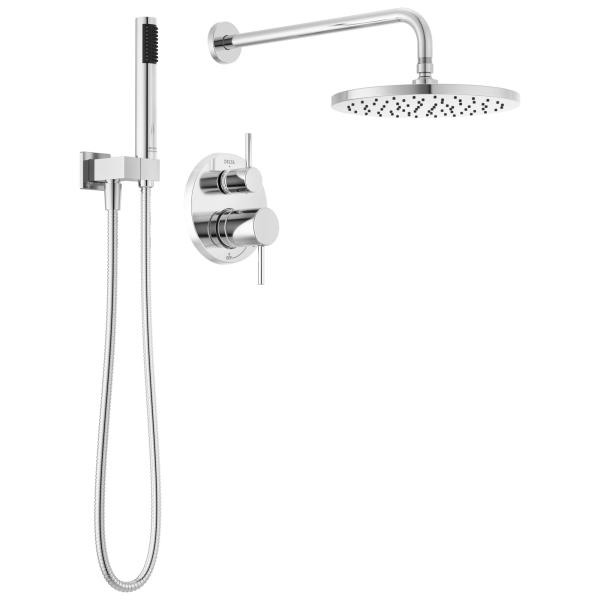 Delta Modern 14 Series Round Rain Shower System Fa...