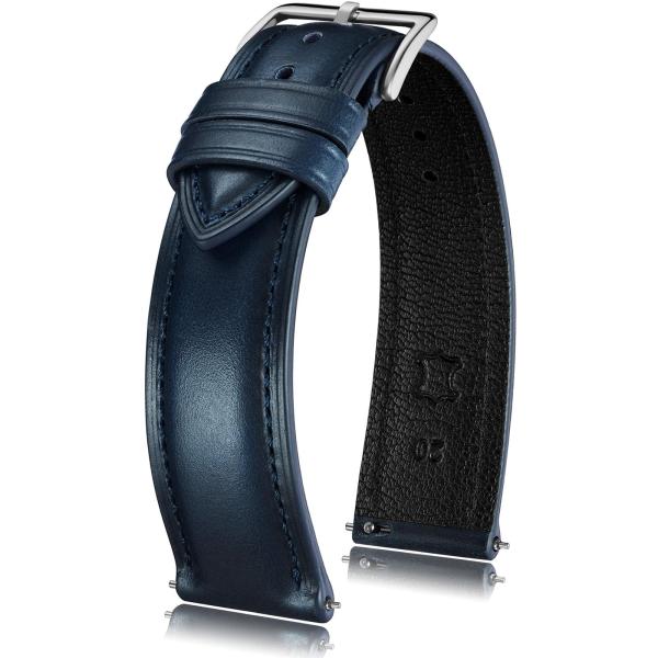Getalia Luxurious leather Watch Band, Top Grain Ge...