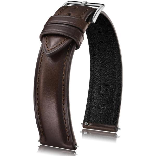 Getalia Luxurious leather Watch Band, Top Grain Ge...