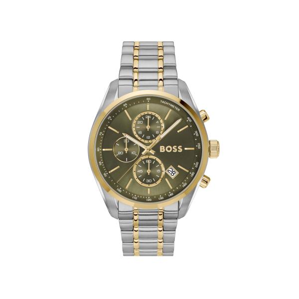 BOSS Men's Grand Prix 44 Chronograph Watch - 44.5m...