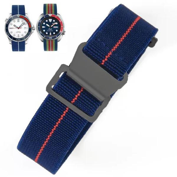 Nizonlaie Elastic Nylon Watch Band French Troops P...