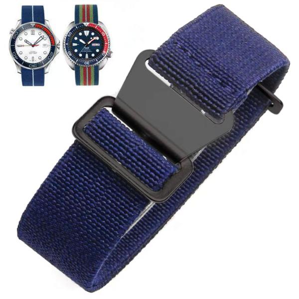Nizonlaie Elastic Nylon Watch Band French Troops P...