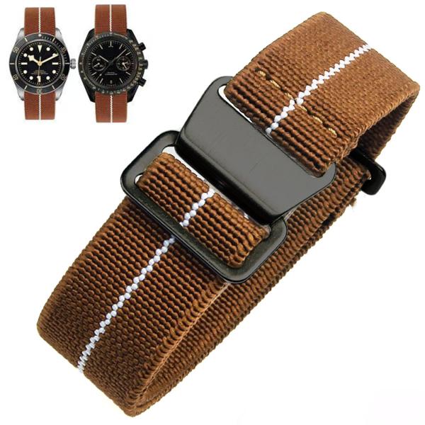 Nizonlaie Elastic Nylon Watch Band French Troops P...