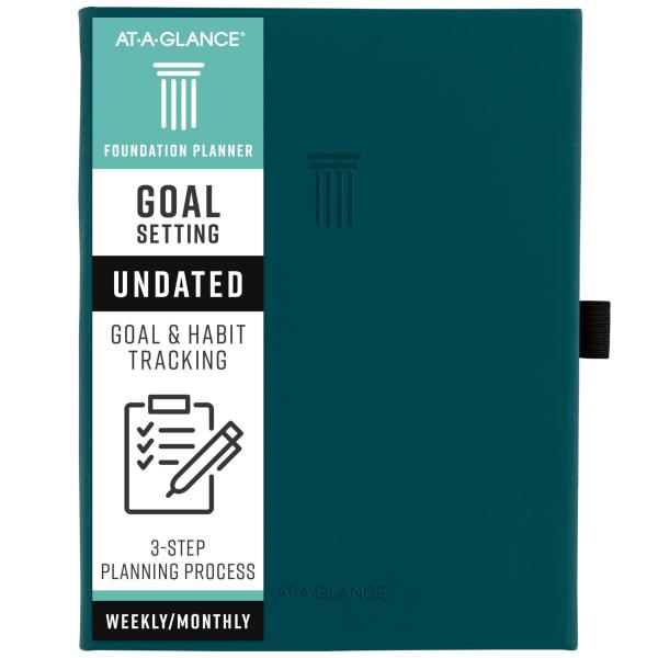 AT-A-GLANCE (AT-A-GLANCE) ファンデーション 目標設定プランナー 日付なし ...