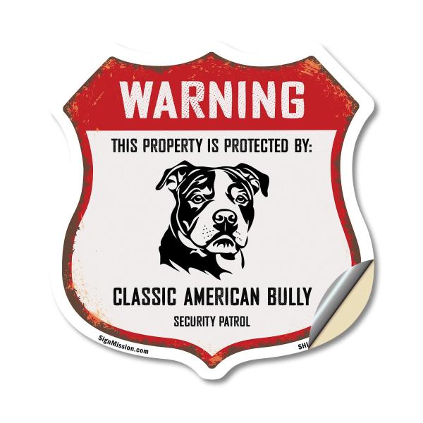 Warning This Property is Protected by Classic Amer...
