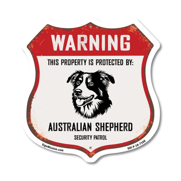 Warning This Property is Protected by Australian S...