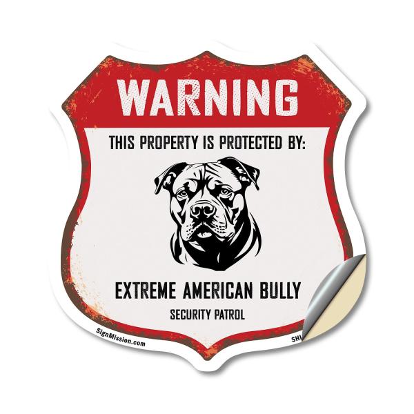Warning This Property is Protected by Extreme Amer...