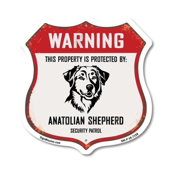 Warning This Property is Protected by Anatolian Sh...