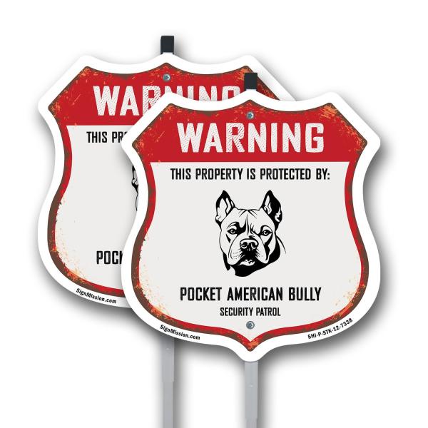 Warning This Property is Protected by Pocket Ameri...