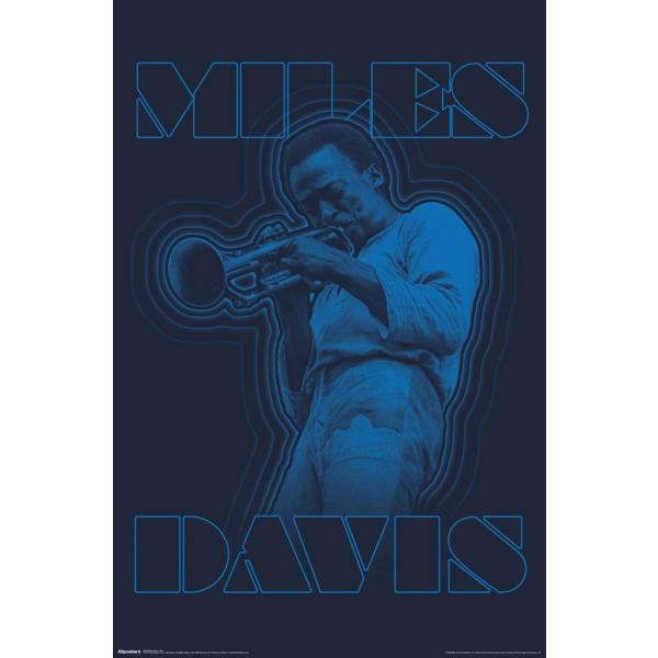 Trends International Miles Davis - Blue Wall Poste...