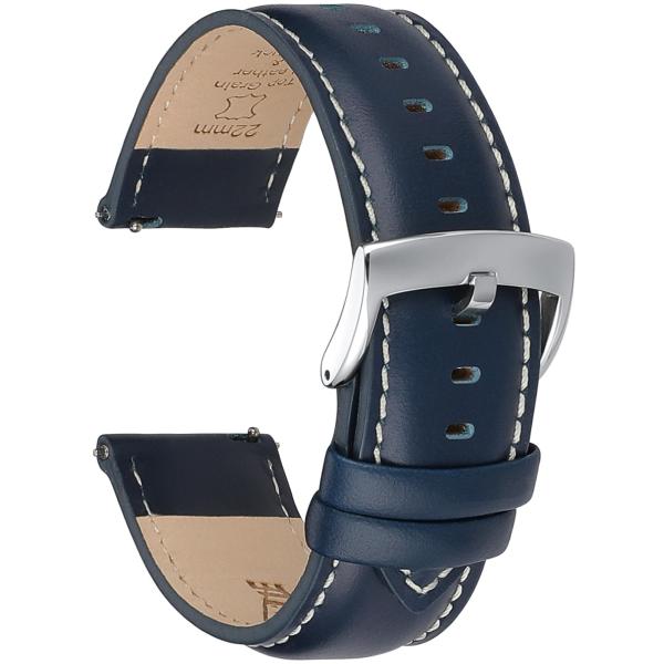 CORROPELLE Leather Watch Bands Quick Release, Eleg...