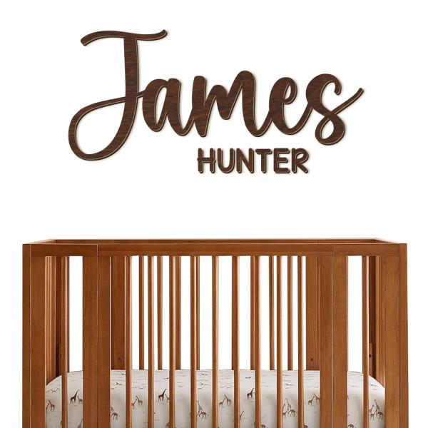Personalized Name Sign for Nursery - Custom Wooden...