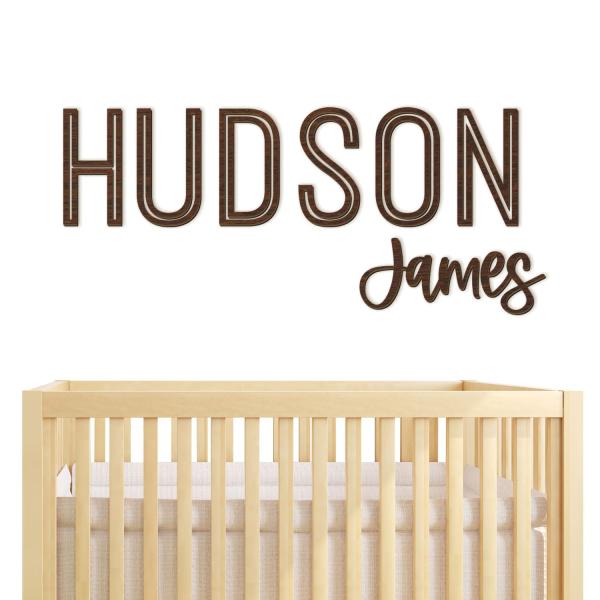Personalized Name Sign for Nursery - Custom Wooden...