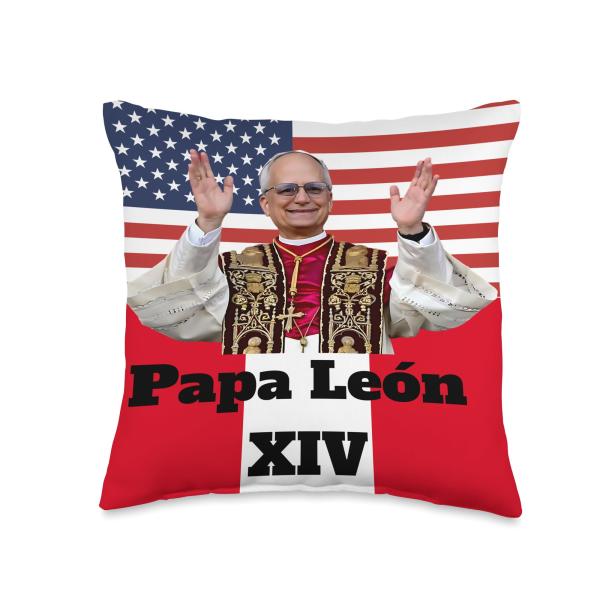 New Catholic Pope Leo XIV Papa Le〓n Peru U.S.A. Co...