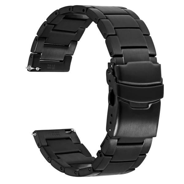 WOCCI 21mm Heavy-duty Metal Watch Band for Men, 31...