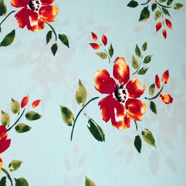 Stylish FABRIC 58" Wide Printed 100% Polyester Mor...