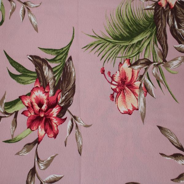 Stylish FABRIC 58" Wide Printed 100% Polyester Mor...