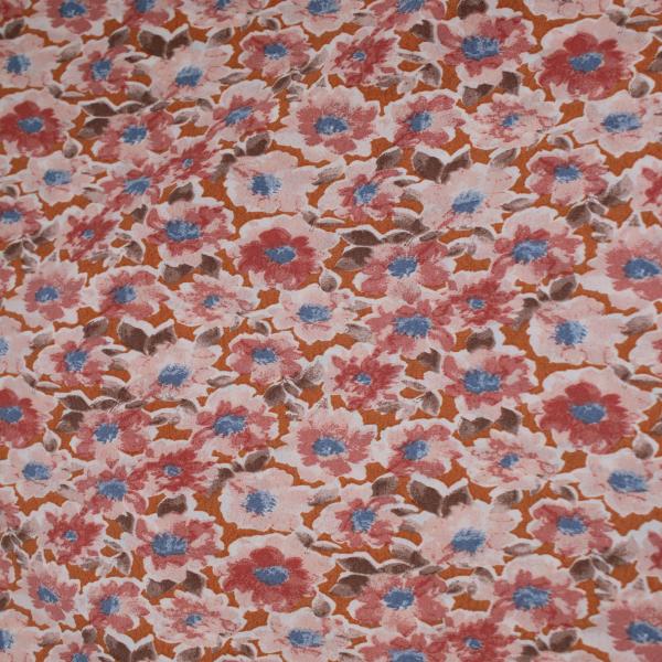 Stylish FABRIC 58" Wide Printed 100% Polyester Mor...