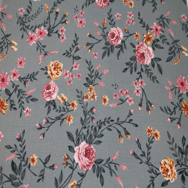 Stylish FABRIC 58" Wide Printed 100% Polyester Mor...