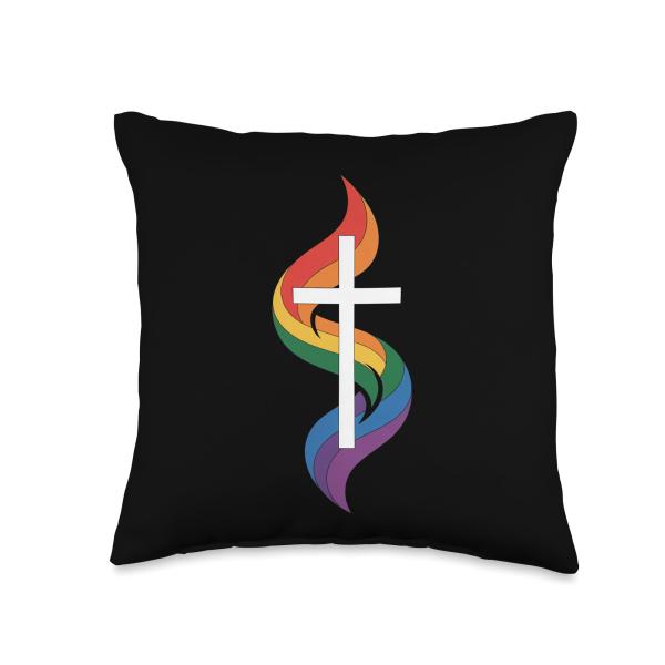 LGBTQ Pride Methodist Gay Transgender Rainbow Chri...