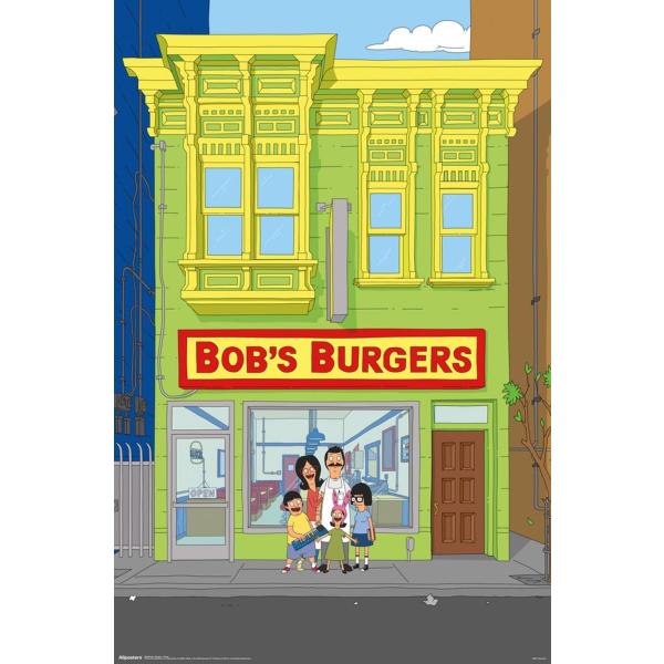 Bob's Burgers - Street Wall Poster, 19L" x 13W", P...