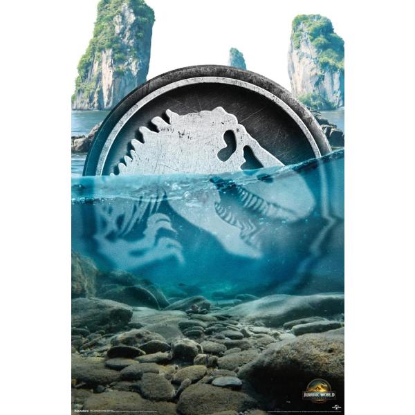 Jurassic World: Rebirth (2025) - Water Logo Wall P...