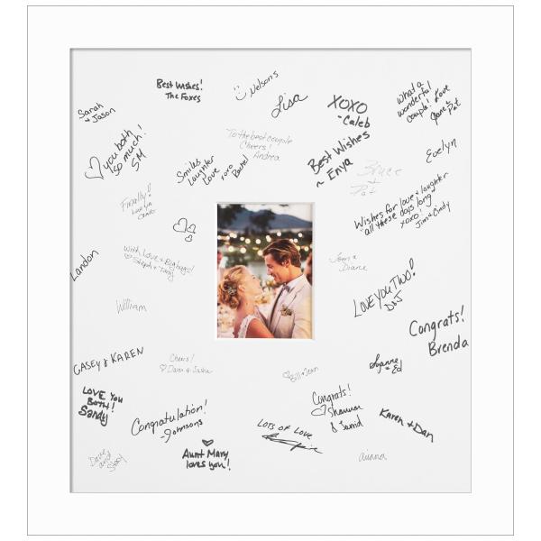 Amanti Art Signature Mat 5x7 Picture Frame, Photo ...