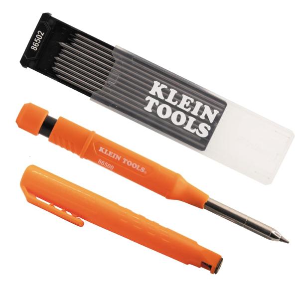 Klein Tools 80188 Skribes 2.8mm シャープナー内蔵 グラファイト鉛替芯...